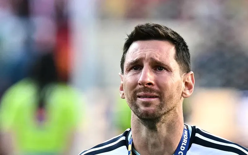 Lionel Messi in tears after World Cup final loss 19-7-2026